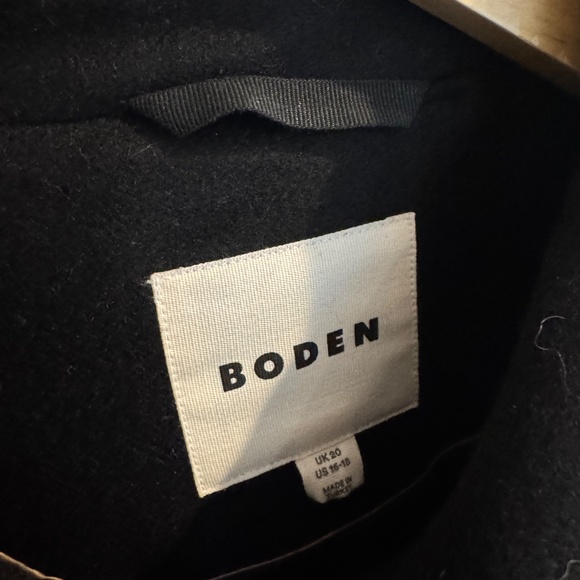 BODEN Double-Breasted Wool Coat - Picture 3 of 3